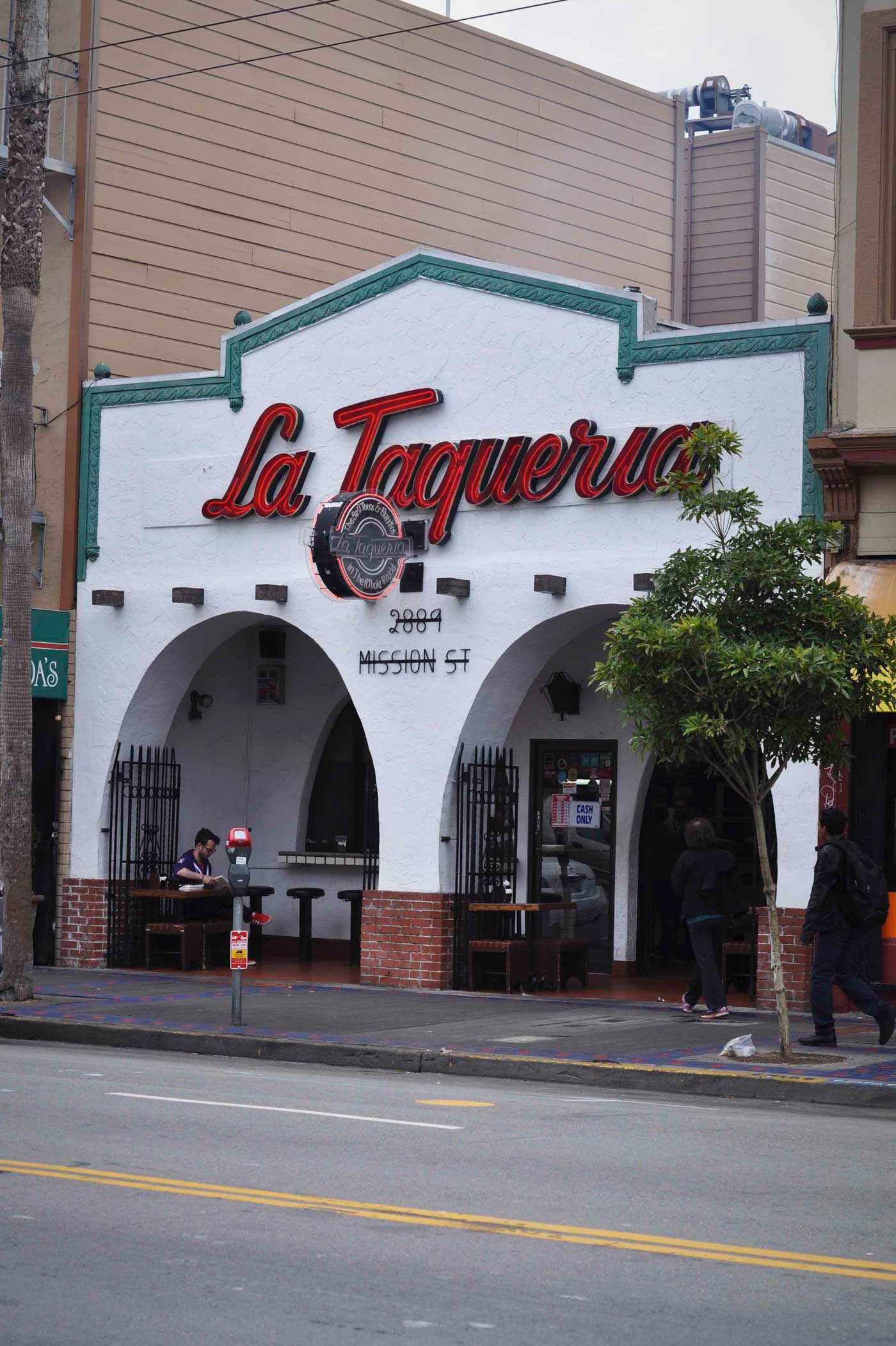 La Taqueria stands out on Mission Street