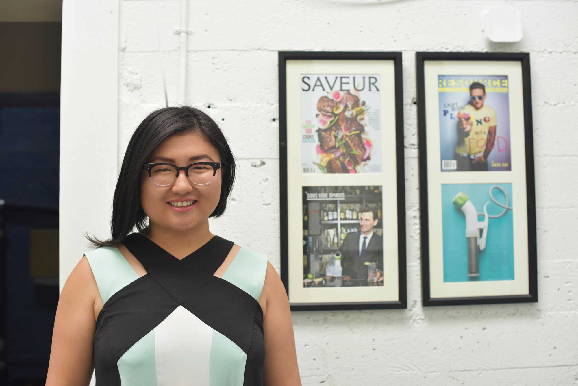 Fetterman poses with her favorite media mentions