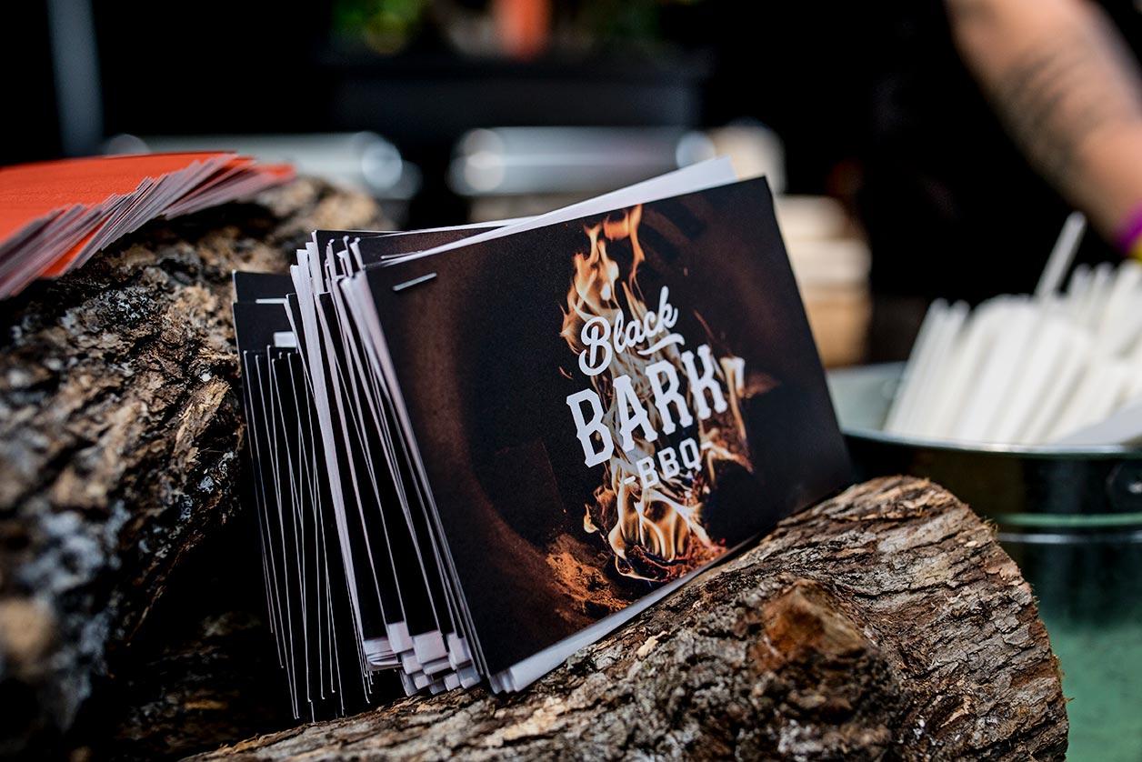 Black Bark BBQ cards